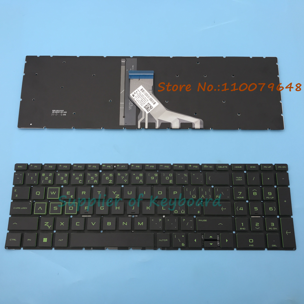 Gaming Keyboard E Yooso - English/Russian/UK/Spanish/Czech Keyboard For HP Pavilion gaming