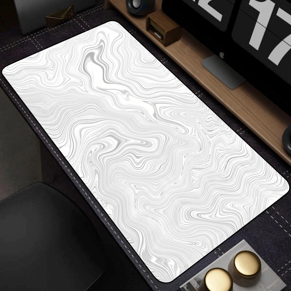 Gaming Keyboard Hand - Large Black and White Art Mouse