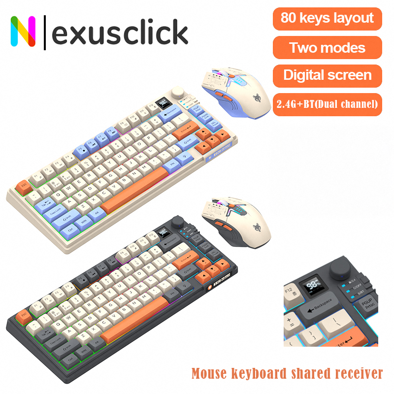 New Dual-Mode 80 Keys Wireless - Gaming Keyboard And Mouse Combo incelemesi ve fiyatı