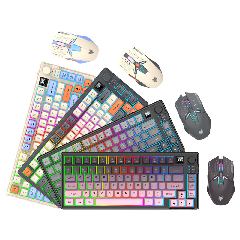 New Dual-Mode 80 Keys Wireless - Gaming Keyboard And Mouse Combo incelemesi ve fiyatı