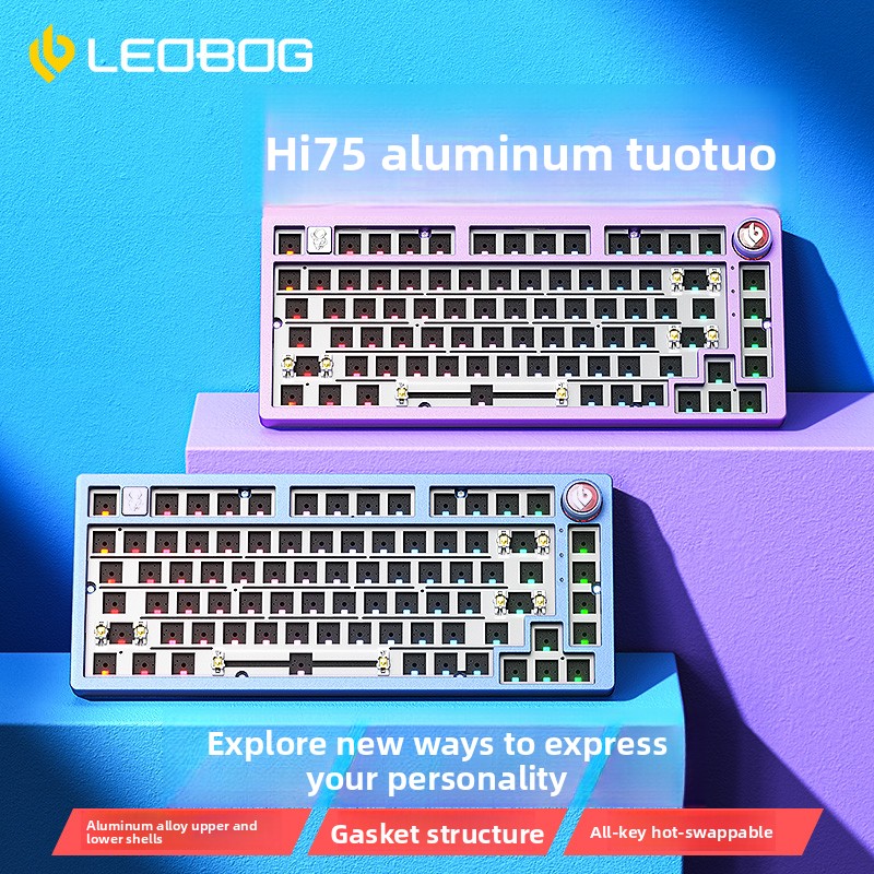 LEOBOG Hi75 CNC Aluminum Kit M - Gaming Keyboard Thocky incelemesi ve fiyatı