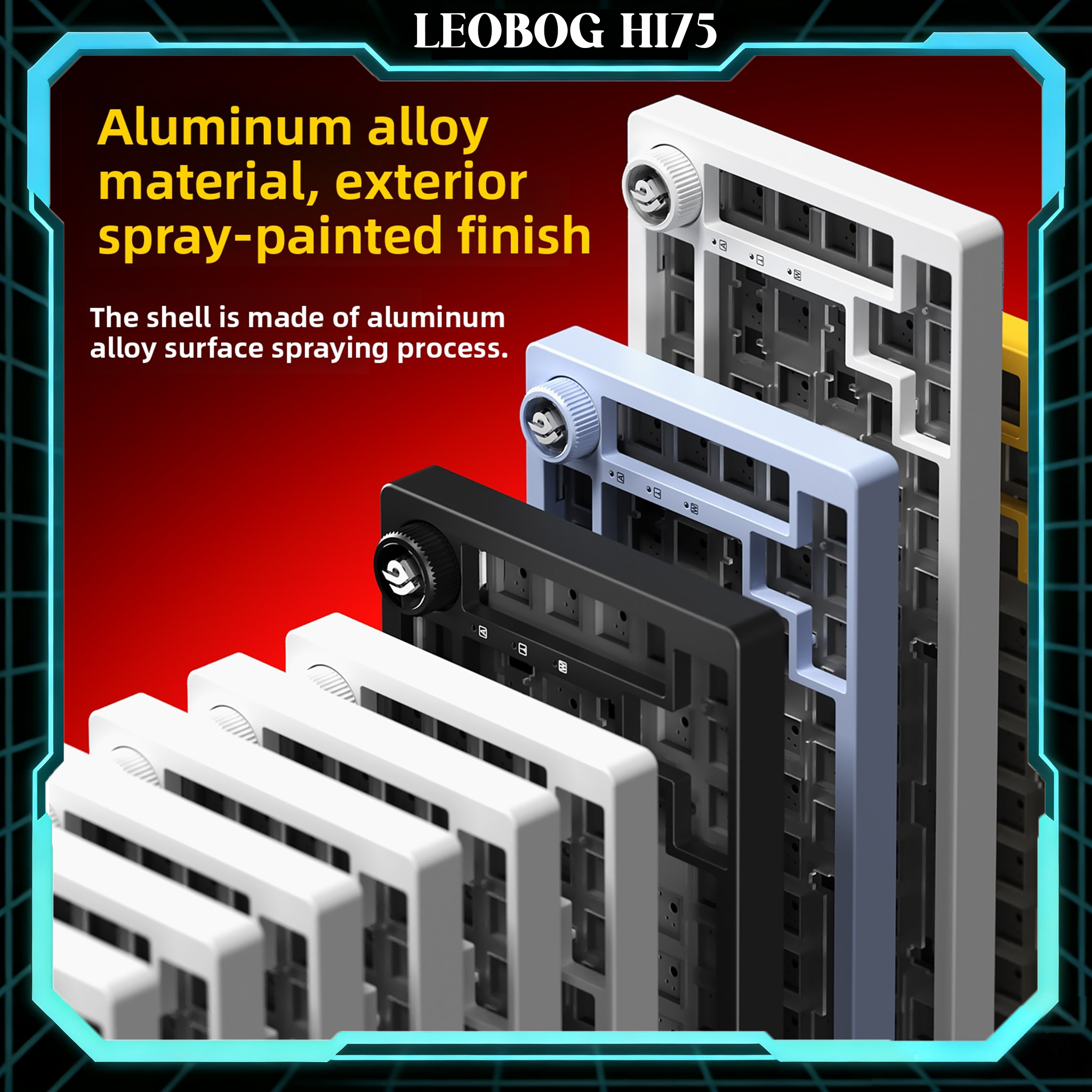 LEOBOG Hi75 CNC Aluminum Kit M - Gaming Keyboard Thocky incelemesi ve fiyatı