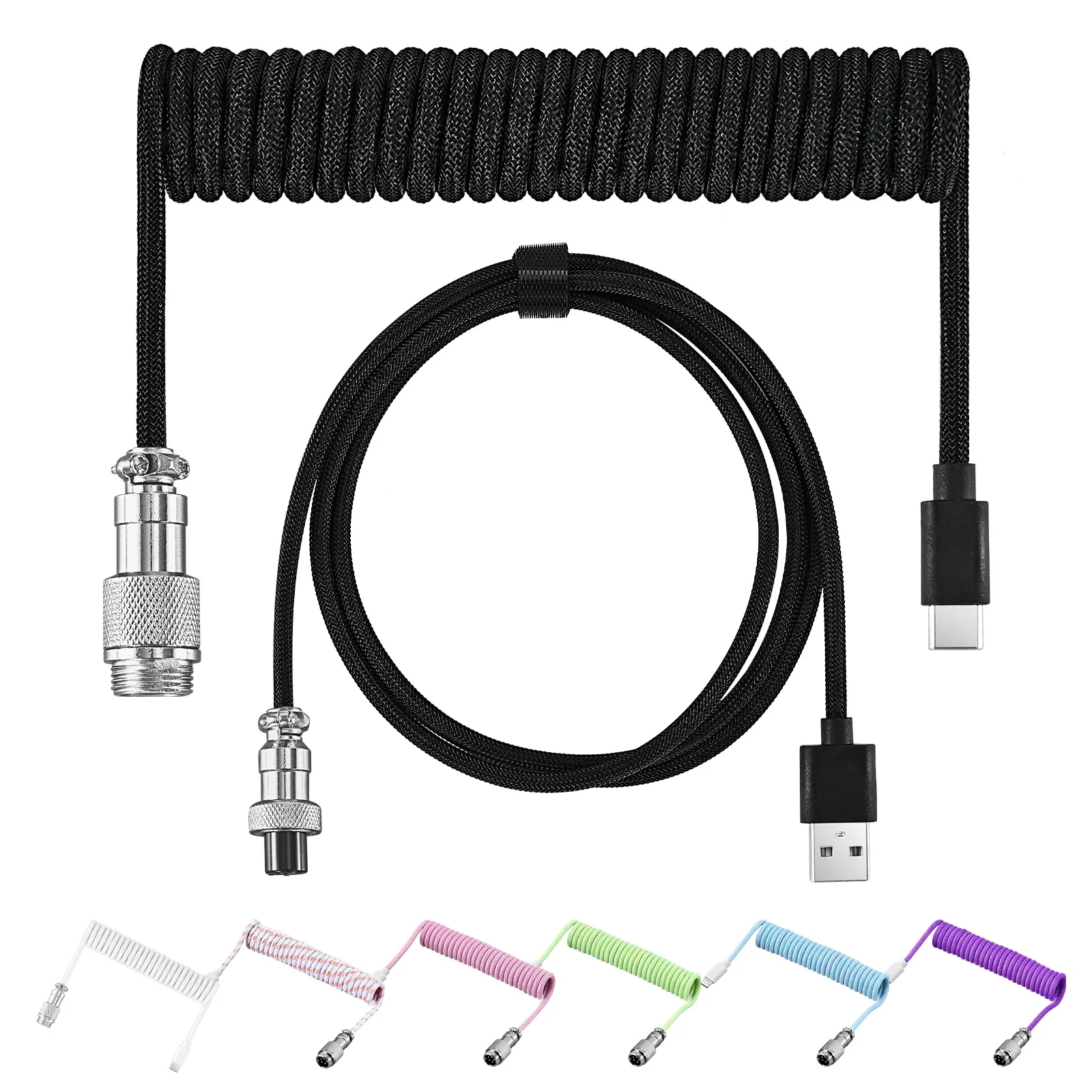 New Type C Coiled Cable USB Av - Gaming Keyboard Type C incelemesi ve fiyatı