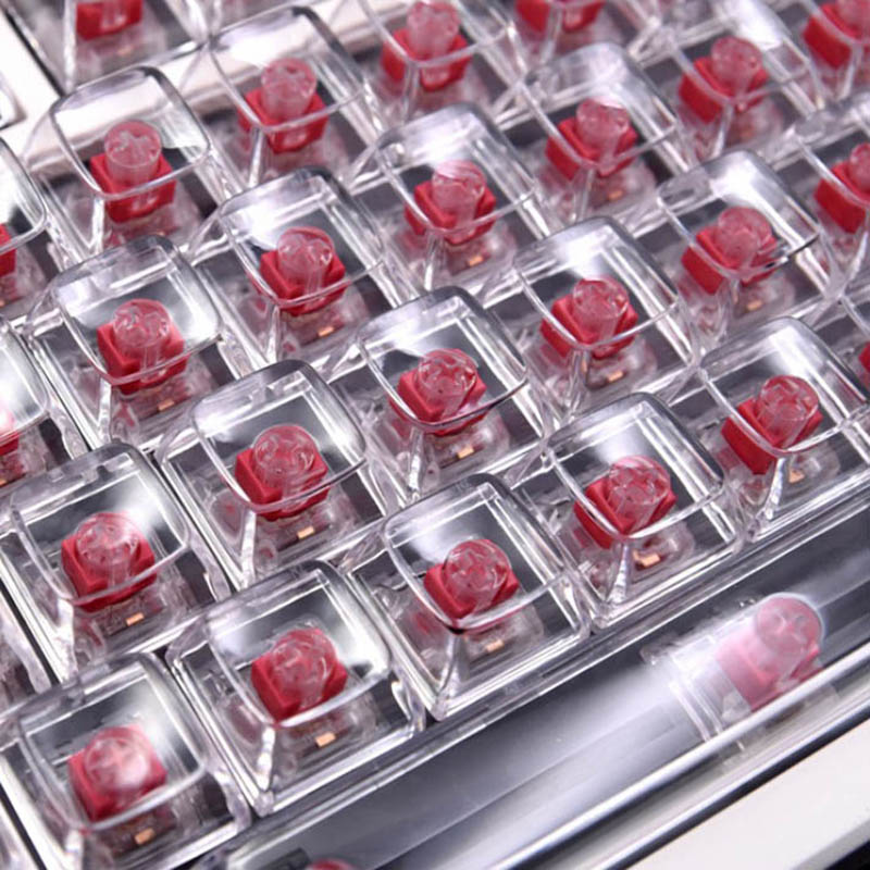 132 Keys Crystal Transparent K - Keyboard Gaming Transparent incelemesi ve fiyatı