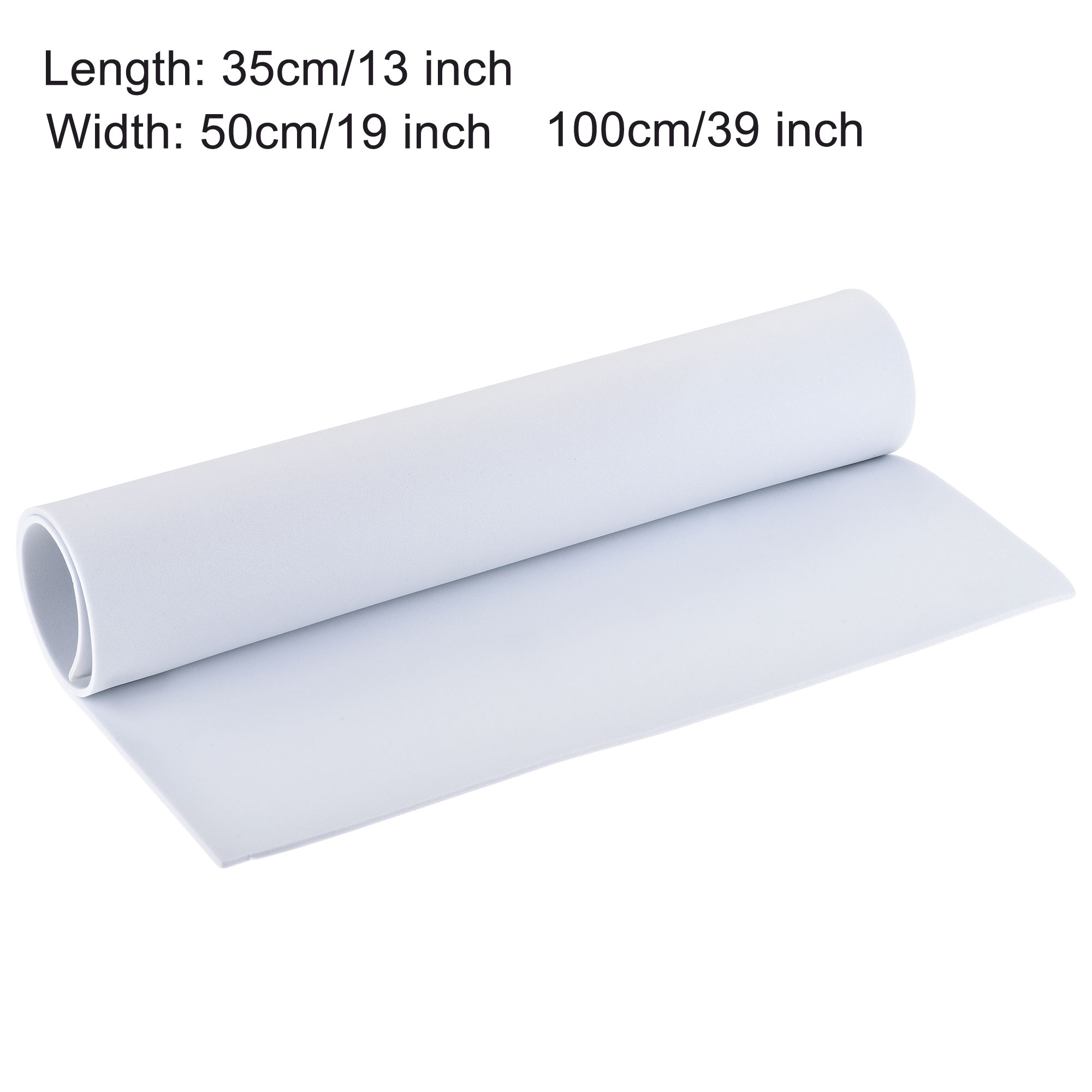 1pcs 1/2/3mm Thickness White E - Polyurethane Foam Sheet incelemesi ve fiyatı
