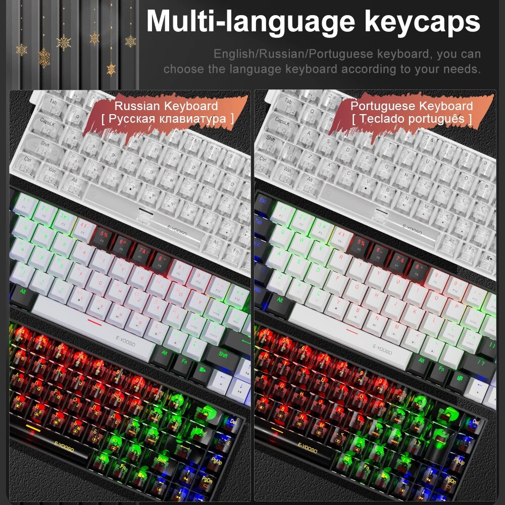 E-YOOSO Z686 USB Mini Slim Mec - Gaming Keyboard E Yooso incelemesi ve fiyatı
