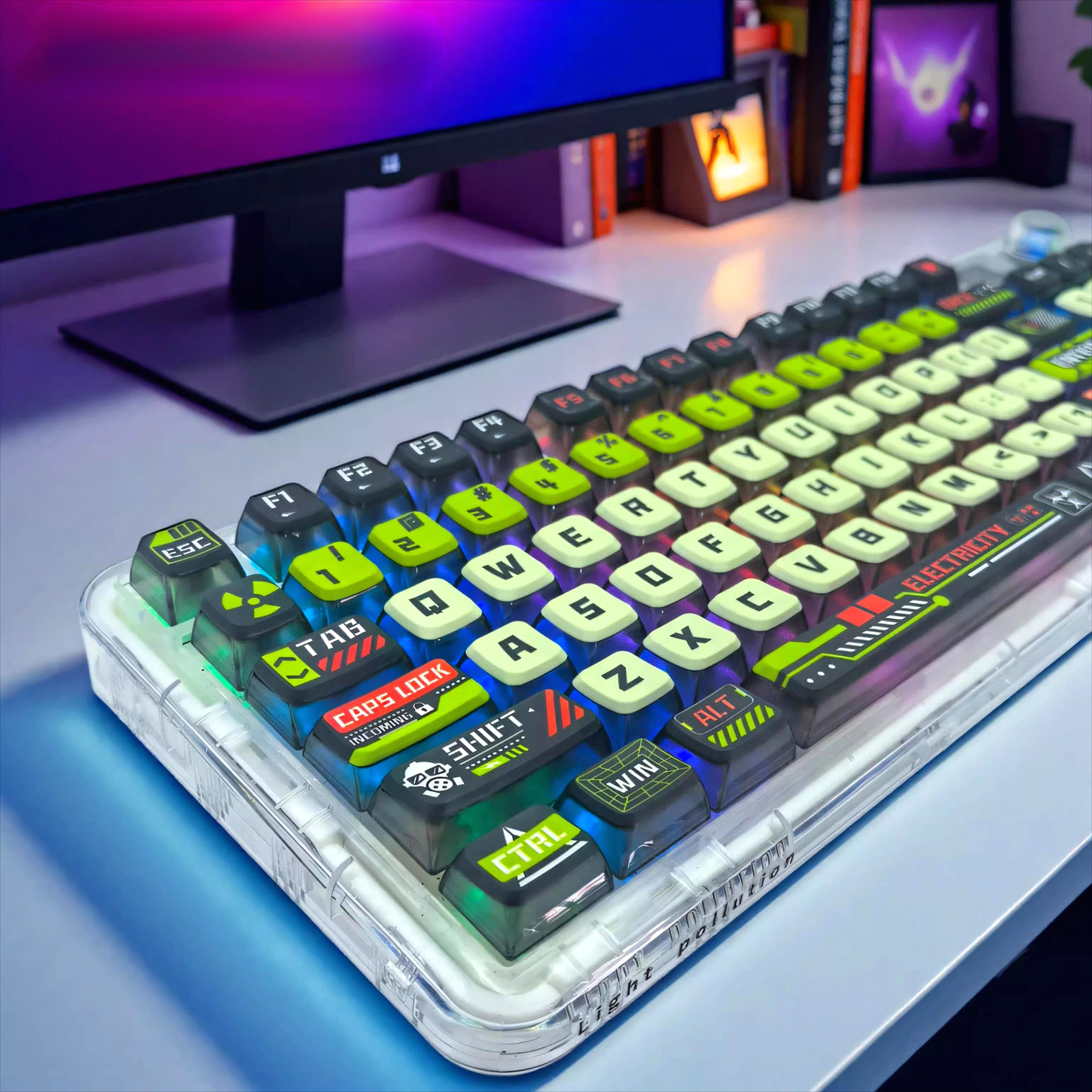 Apocalypse Biochemical, Four S - Keyboard Gaming Transparent incelemesi ve fiyatı