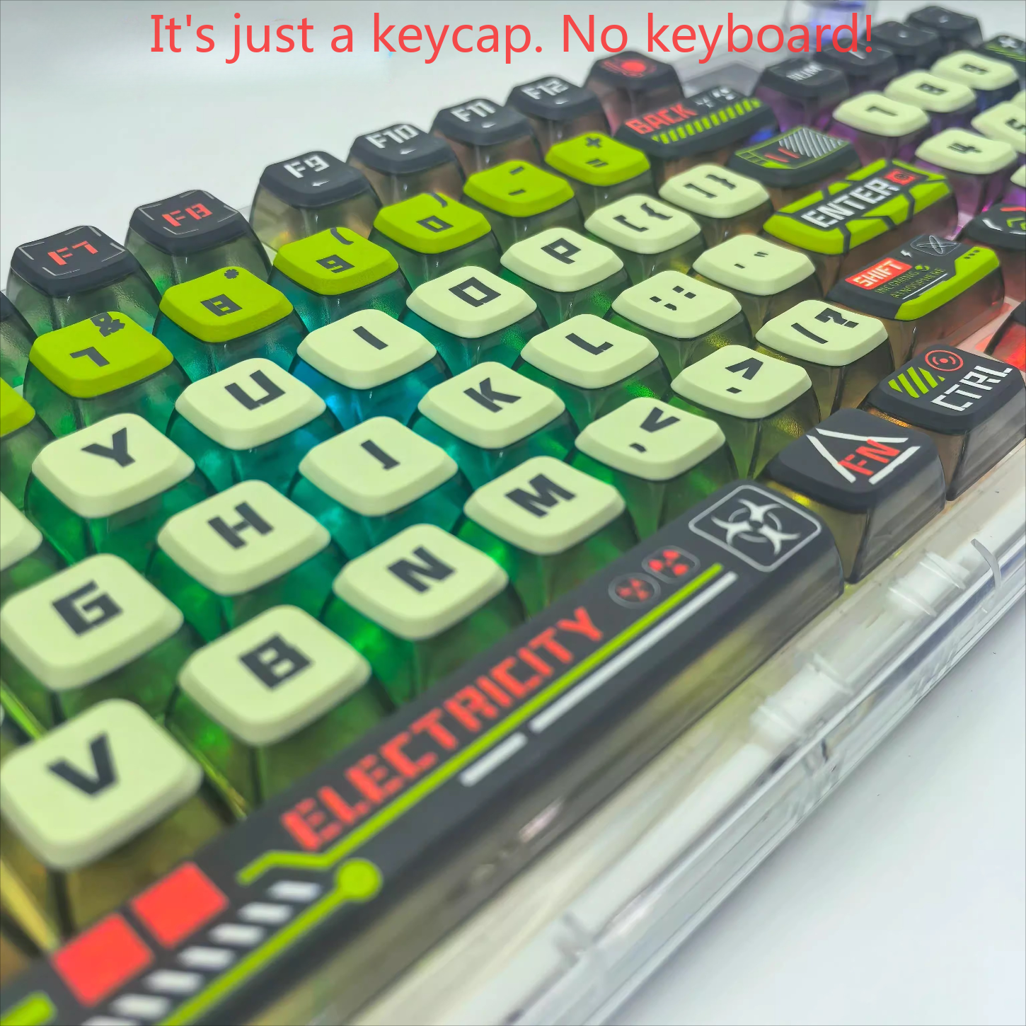 Apocalypse Biochemical, Four S - Keyboard Gaming Transparent incelemesi ve fiyatı