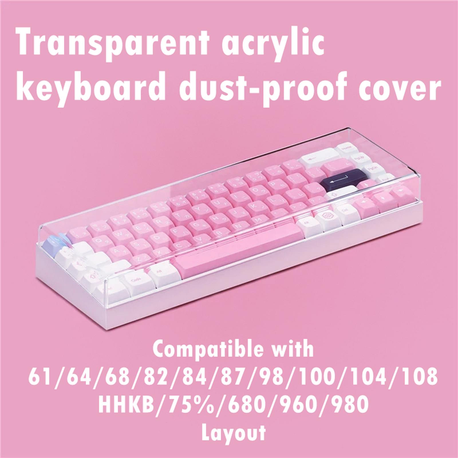 108 Keys Keyboard Dust Cover A - Keyboard Gaming Transparent incelemesi ve fiyatı