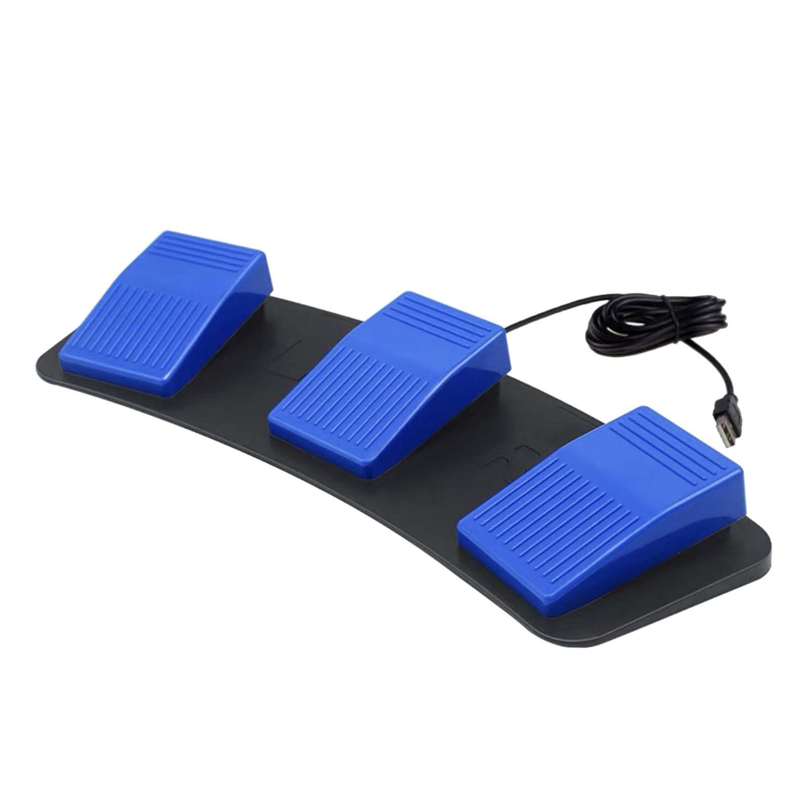 USB Triple Foot Switch Pedals  - Gaming Keyboard Test incelemesi ve fiyatı
