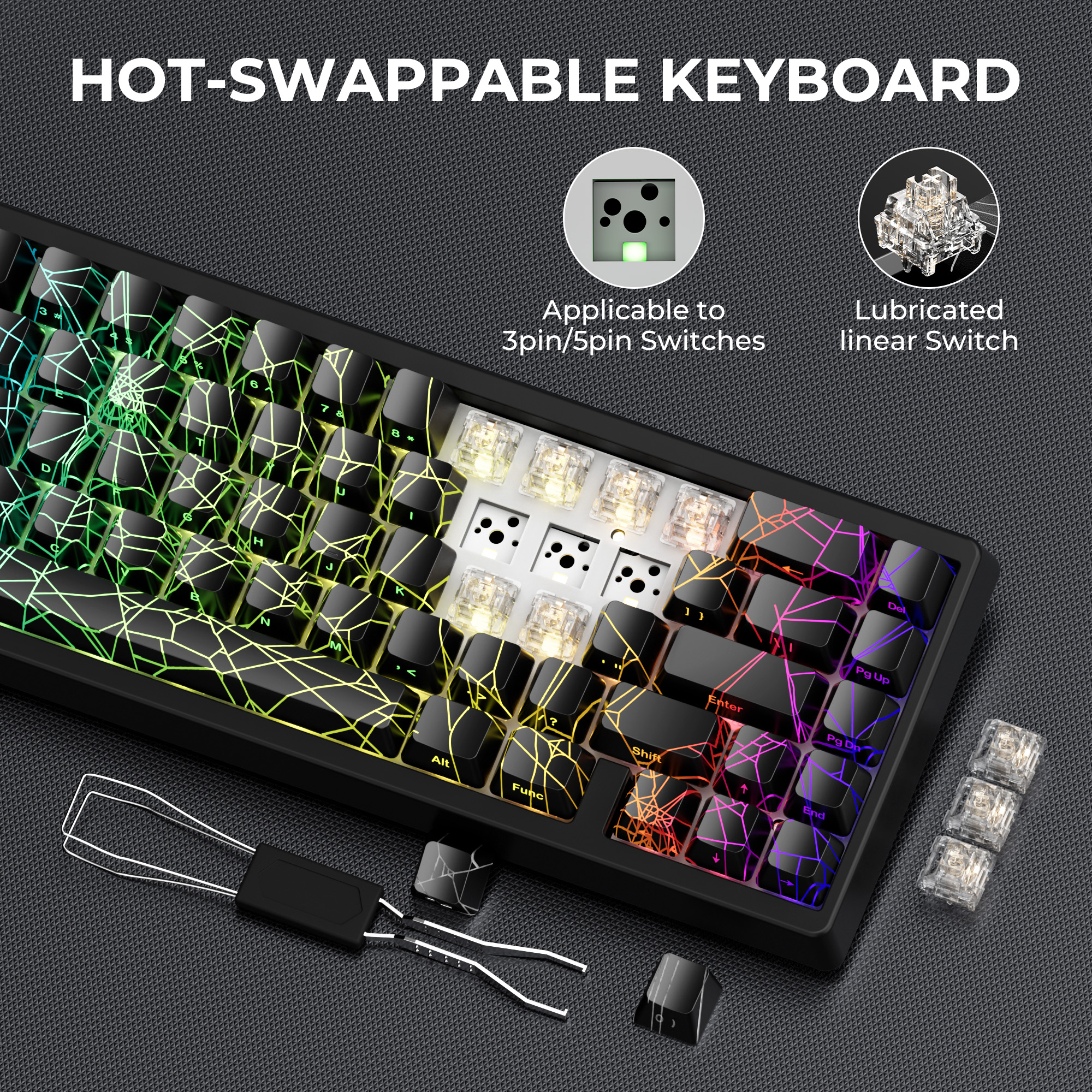XVX M67 60% Percent Keyboard W - Gaming Keyboard Thocky incelemesi ve fiyatı