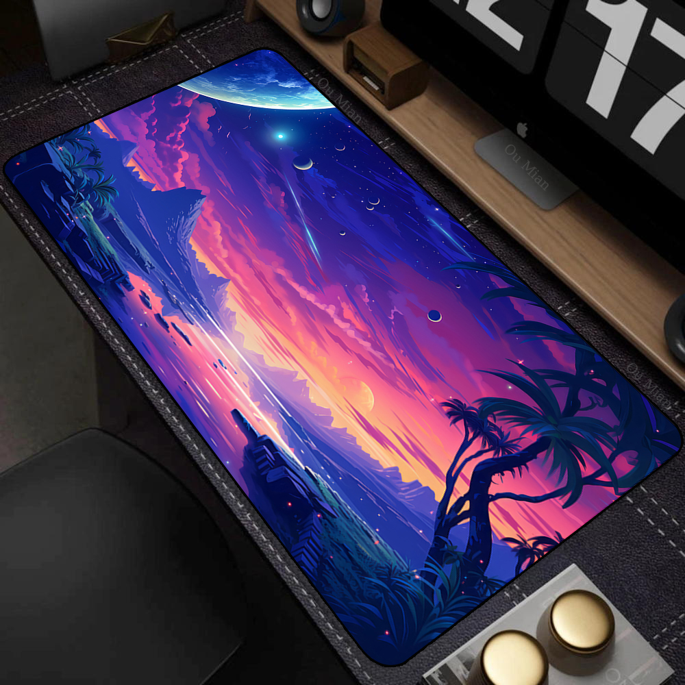 Sky Landscape Gaming Mousepads - Keyboard Mouse Bundle Gaming incelemesi ve fiyatı