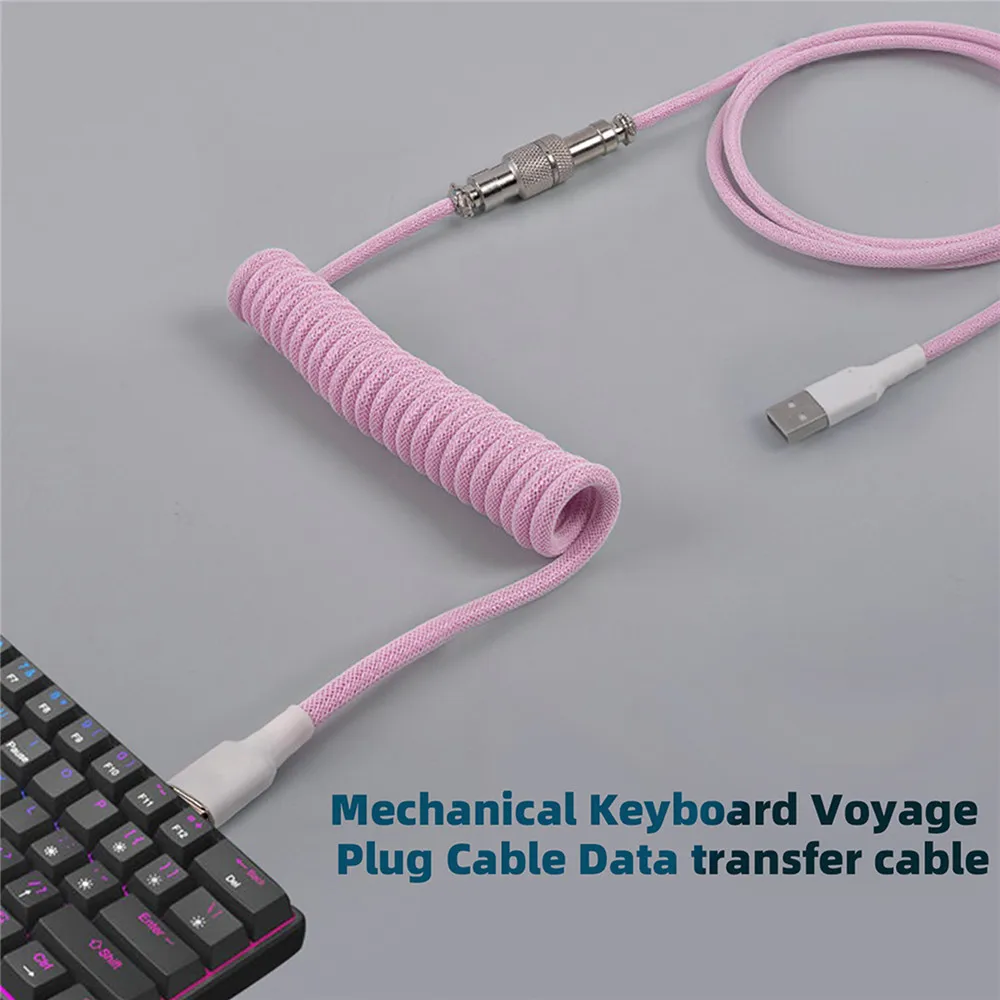 New Mechanical Keyboard Coiled - Gaming Keyboard Type C incelemesi ve fiyatı