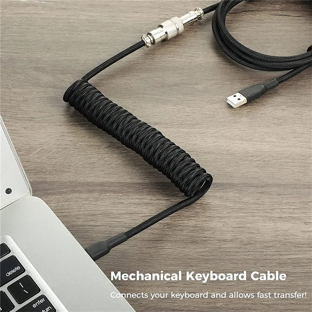 New Mechanical Keyboard Coiled - Gaming Keyboard Type C incelemesi ve fiyatı