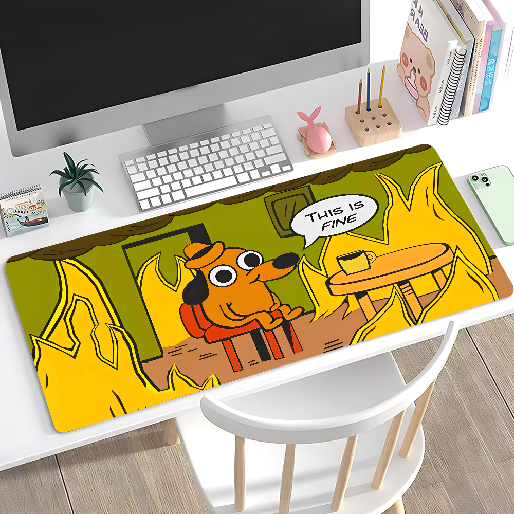 This Is Fine Dog Dachshund Mou - Gaming Keyboard Tactile incelemesi ve fiyatı