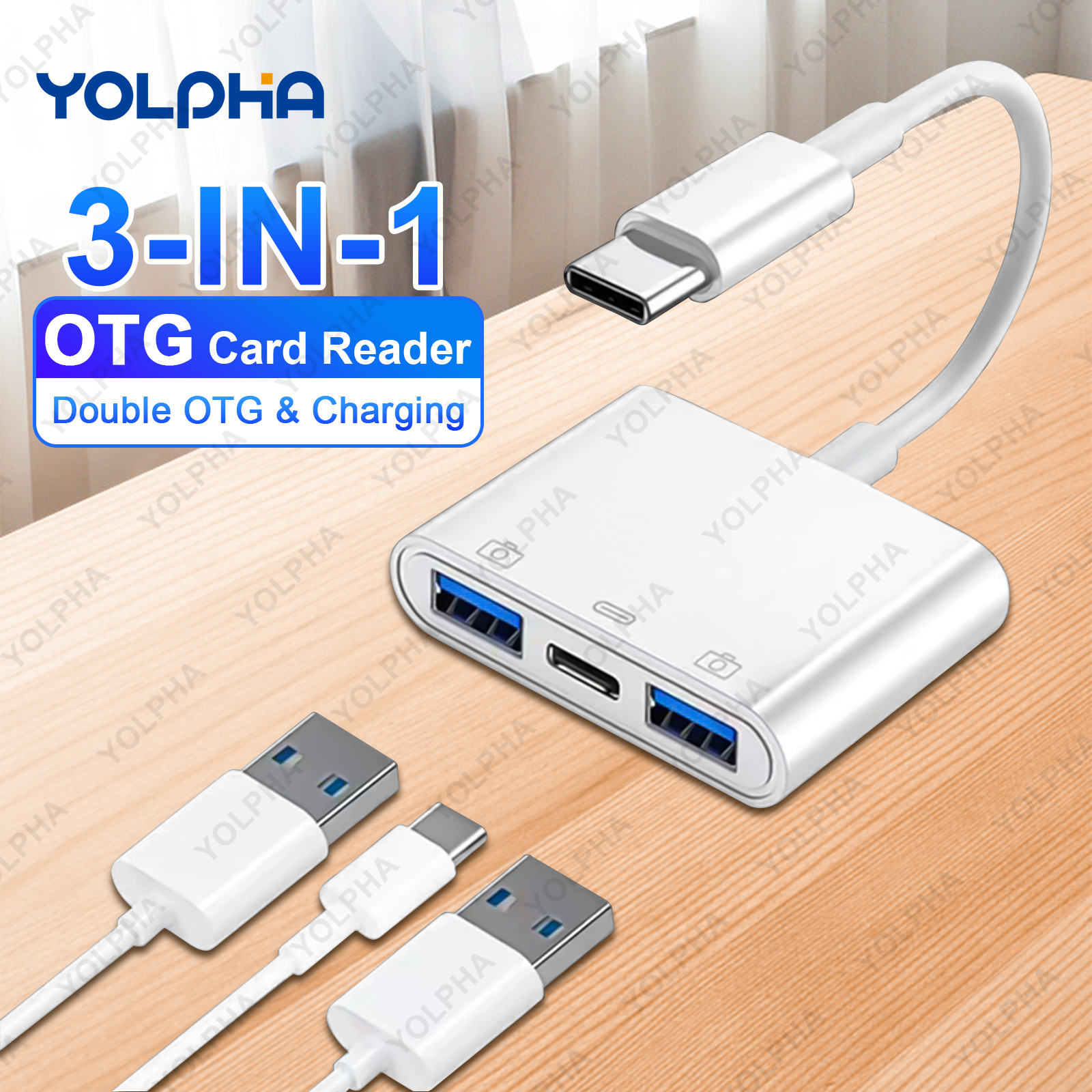 3 in 1 USB C to USB OTG Card R - Gaming Keyboard Type C incelemesi ve fiyatı