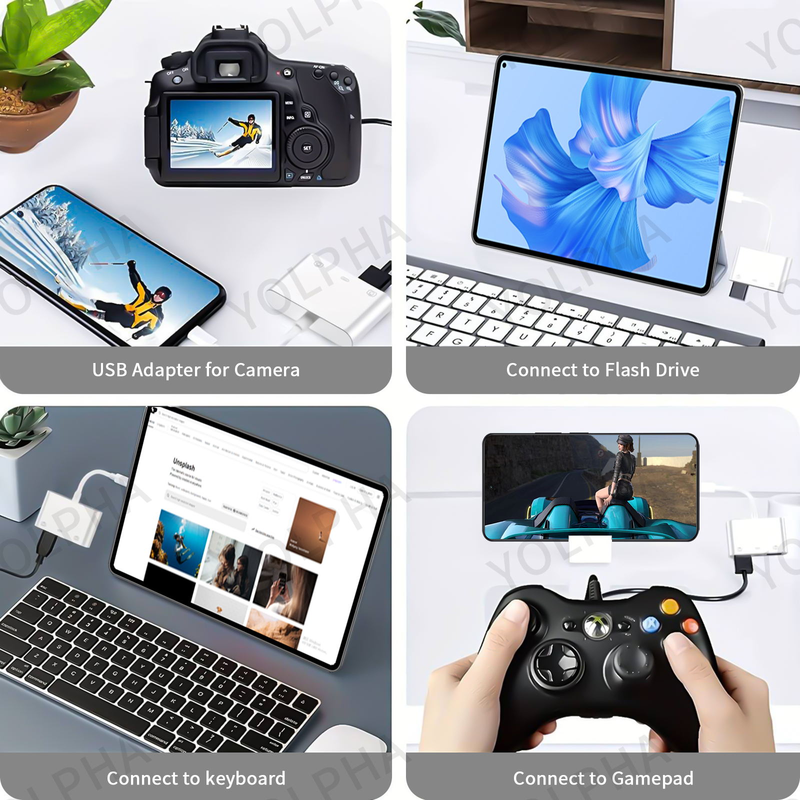 3 in 1 USB C to USB OTG Card R - Gaming Keyboard Type C incelemesi ve fiyatı