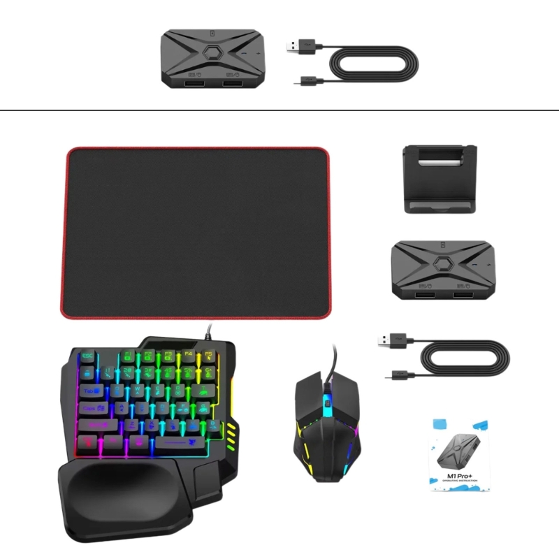 2026 New Handheld Gaming Keybo - Gaming Keyboard And Mouse Converter For Mobile incelemesi ve fiyatı