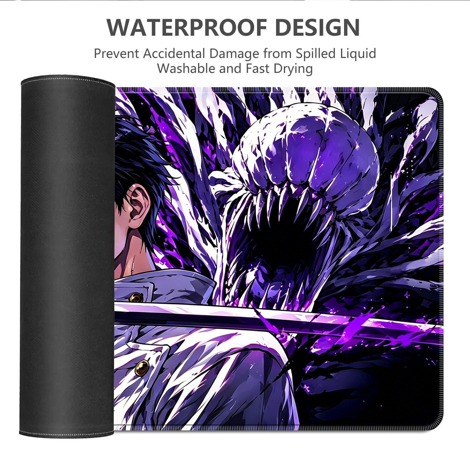 HD Anime Purple Mouse Pads Yut - Gaming Keyboard Esports incelemesi ve fiyatı