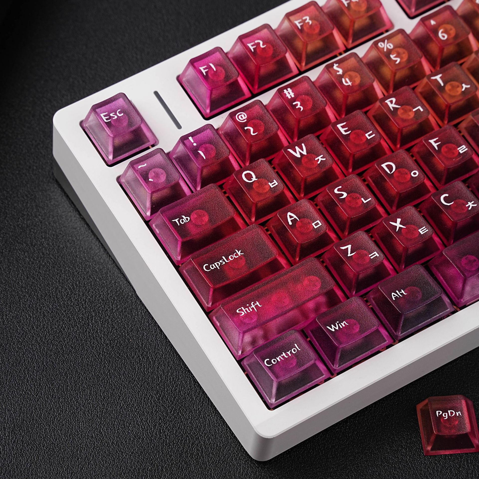 Gradient Transparent Korean ke - Keyboard Gaming Transparent incelemesi ve fiyatı