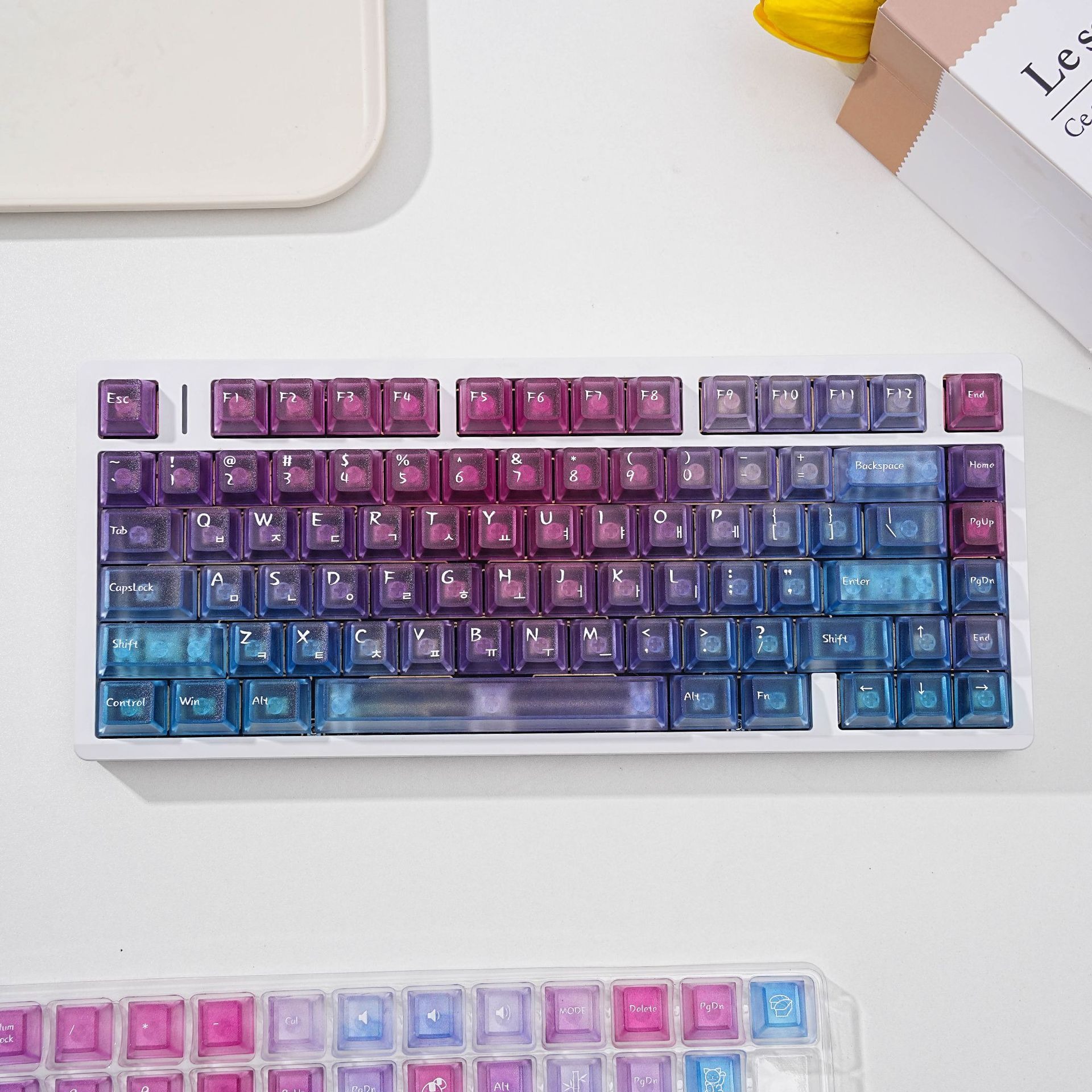 Gradient Transparent Korean ke - Keyboard Gaming Transparent incelemesi ve fiyatı