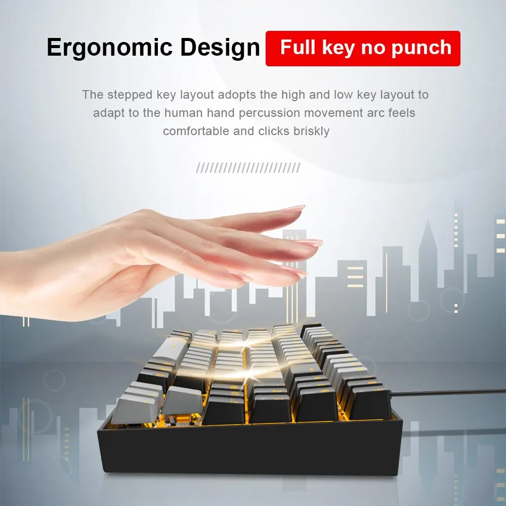 E-YOOSO Z13 USB Mechanical Gam - Gaming Keyboard E Yooso incelemesi ve fiyatı