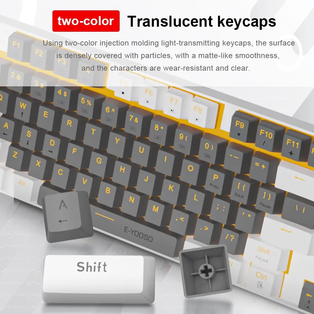 E-YOOSO Z13 USB Mechanical Gam - Gaming Keyboard E Yooso incelemesi ve fiyatı