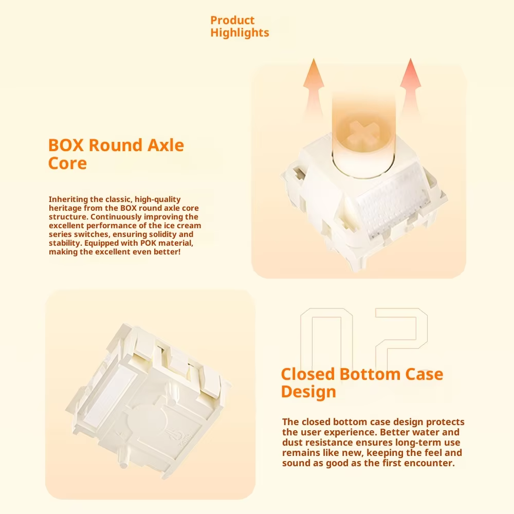 Kailh Ice Cream Magnetic Switc - Gaming Keyboard Type C incelemesi ve fiyatı