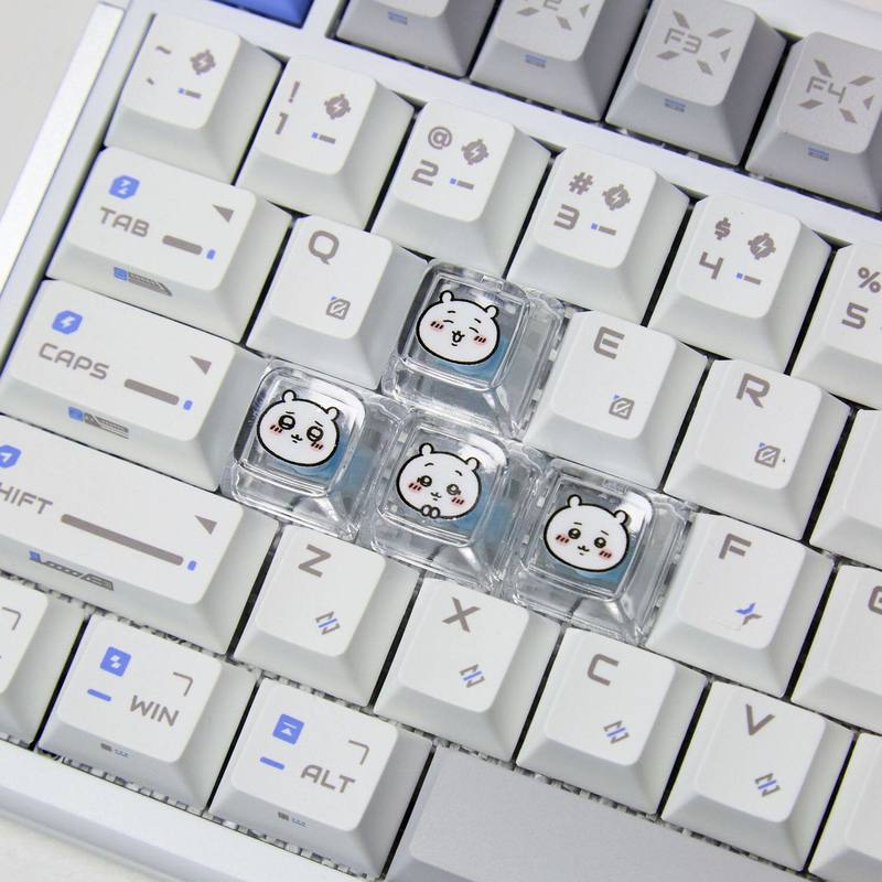 Chiikawa 4 Pcs Handmade Transp - Gaming Keyboard Backlit incelemesi ve fiyatı