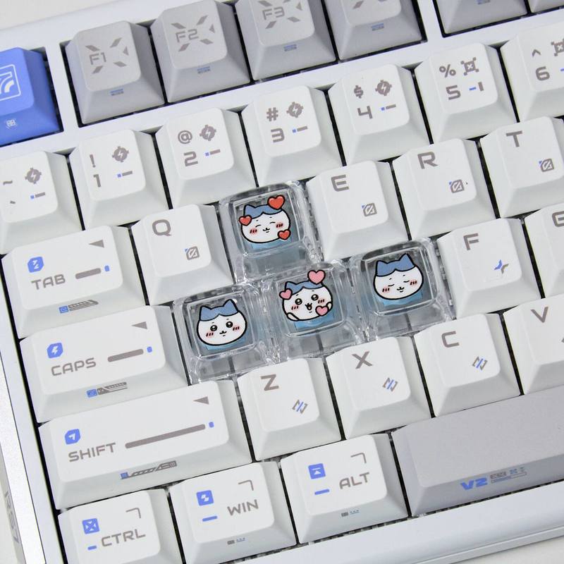 Chiikawa 4 Pcs Handmade Transp - Gaming Keyboard Backlit incelemesi ve fiyatı
