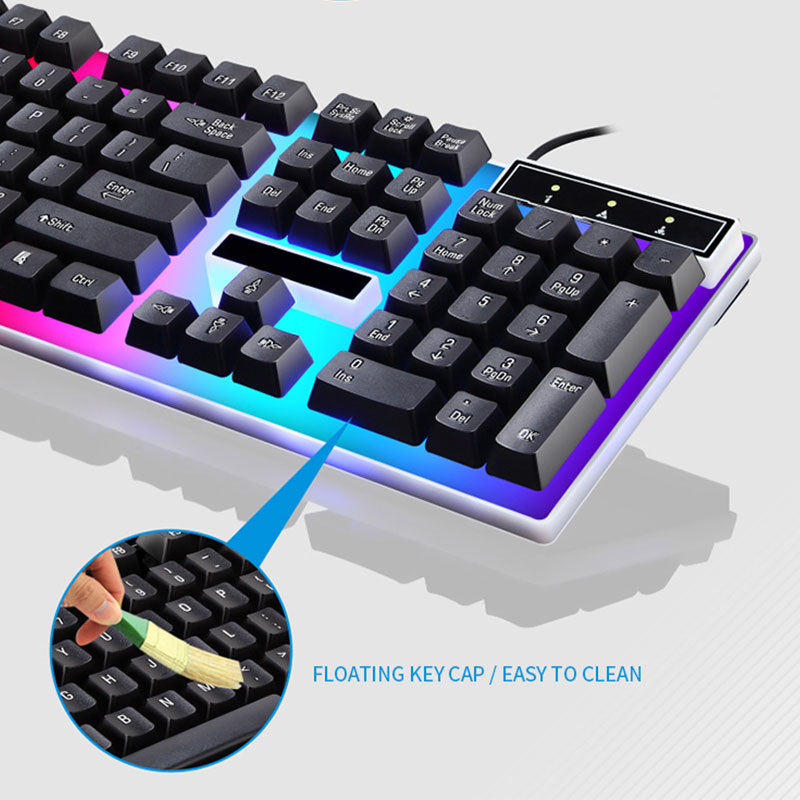 RGB Gaming Keyboard Gamer Keyb - Gaming Keyboard And Mouse Combo incelemesi ve fiyatı