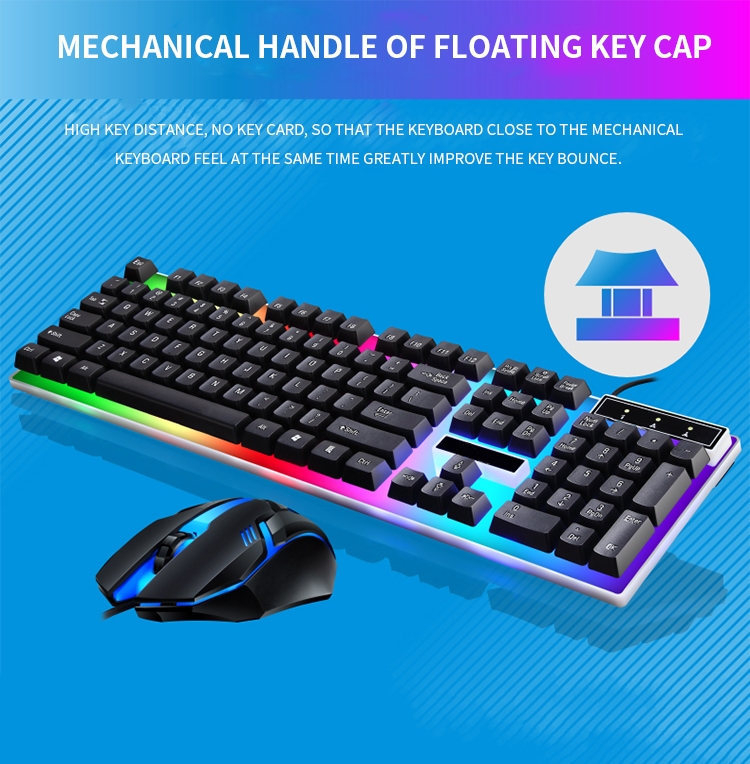 RGB Gaming Keyboard Gamer Keyb - Gaming Keyboard And Mouse Combo incelemesi ve fiyatı