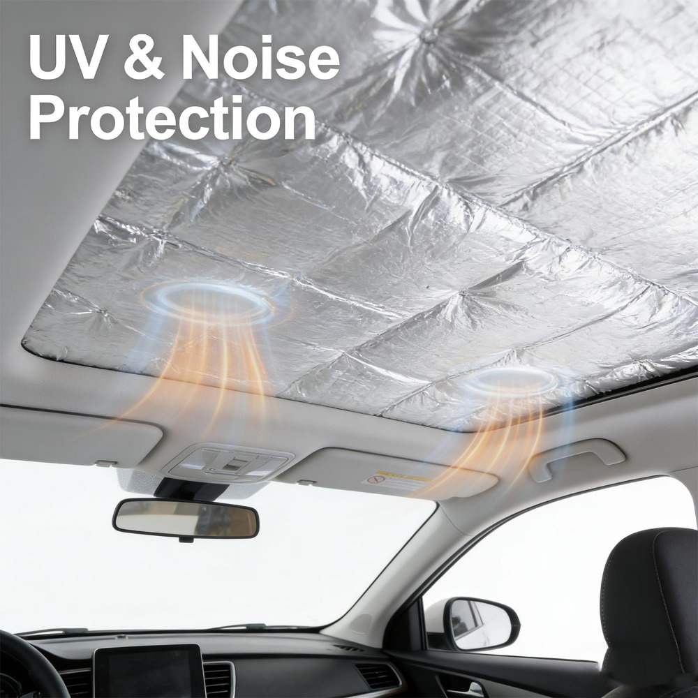 Car Sound Insulation Mat 5/10m - Foam Dampener Sheet incelemesi ve fiyatı