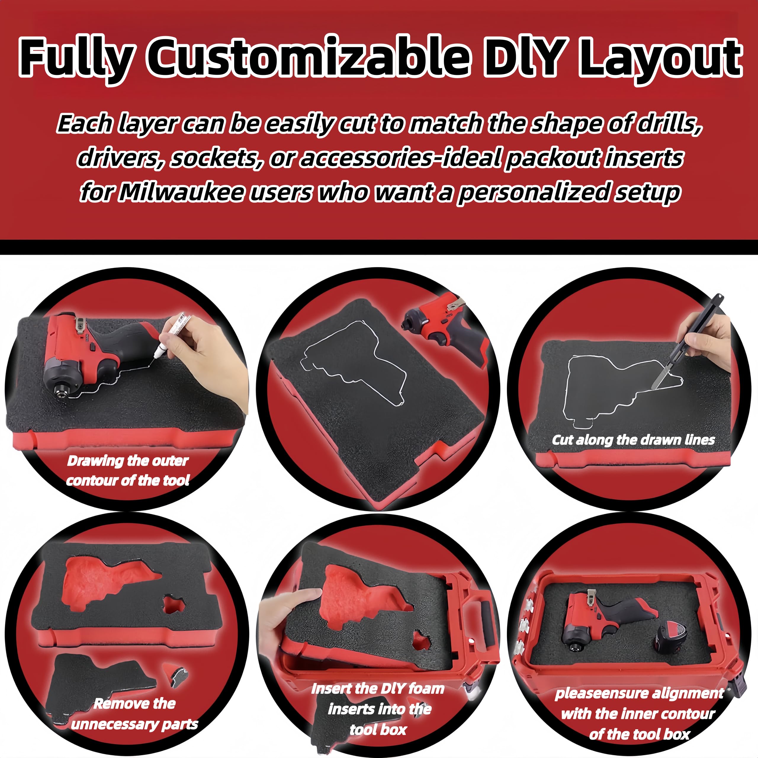 Shockproof Cushioned Tool Box  - Pe Foam Sheet incelemesi ve fiyatı