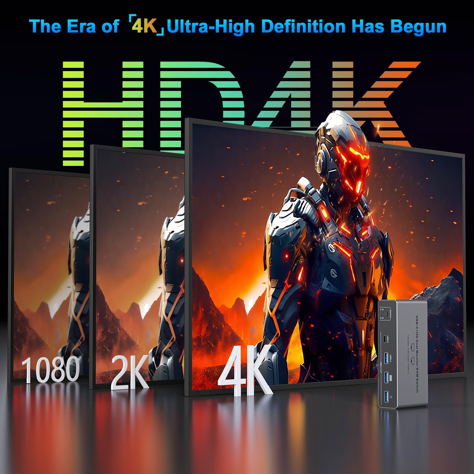 2K 240Hz HDMI DP USB C KVM Swi - Gaming Keyboard Type C incelemesi ve fiyatı