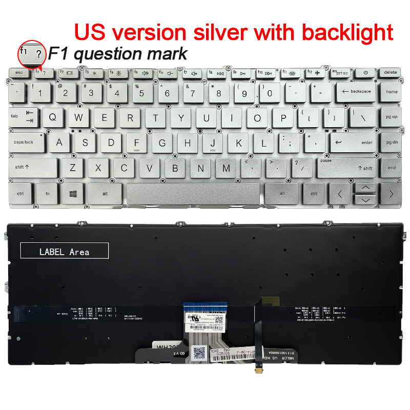 US/SP Laptop keyboard For HP P - Gaming Keyboard E Yooso incelemesi ve fiyatı