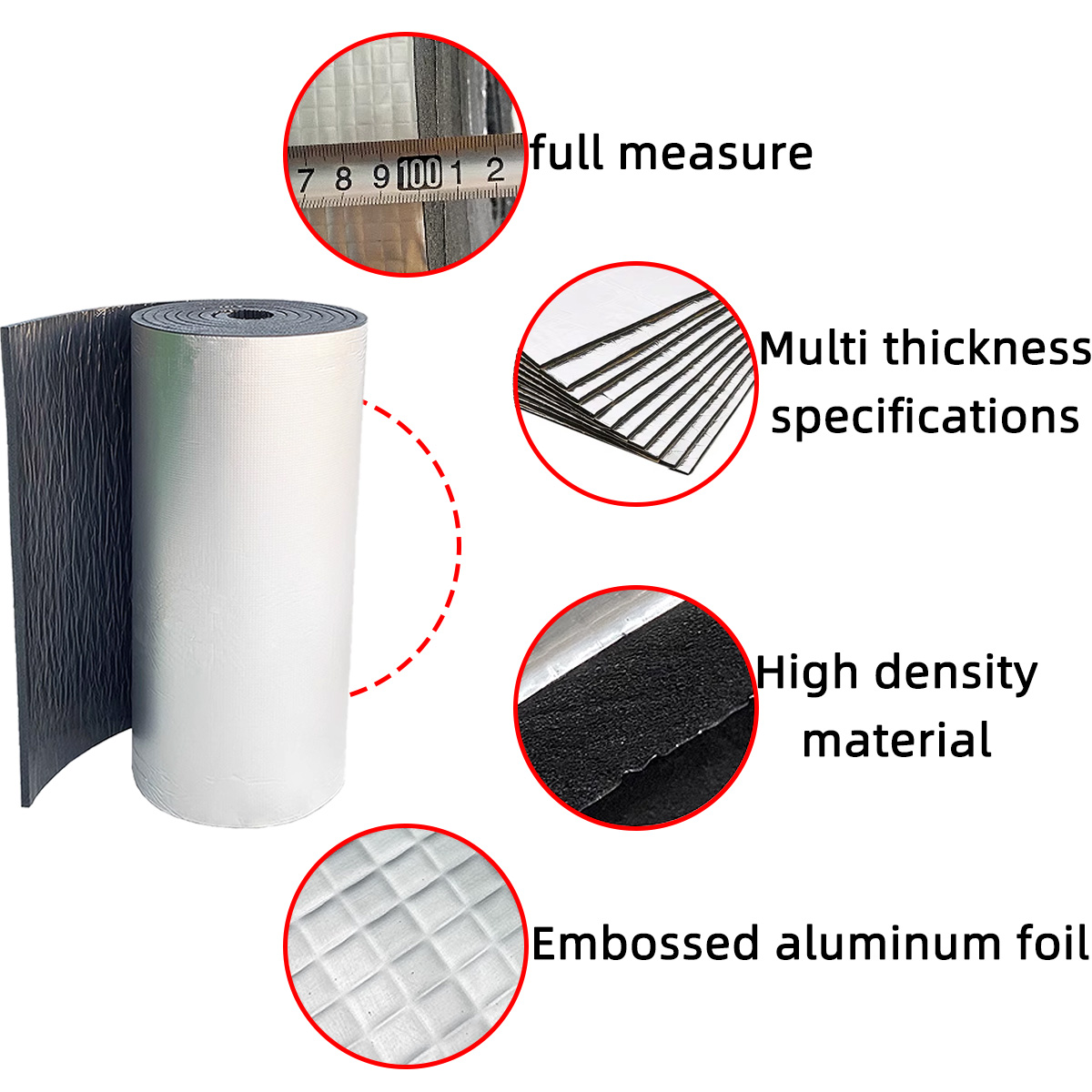 PINMOAP Car Sound Deadening Ma - Foam Dampener Sheet incelemesi ve fiyatı