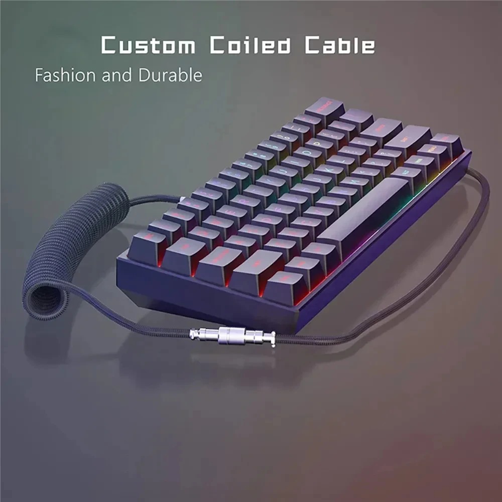 Aviator Coiled Keyboard Cable, - Gaming Keyboard Type C incelemesi ve fiyatı