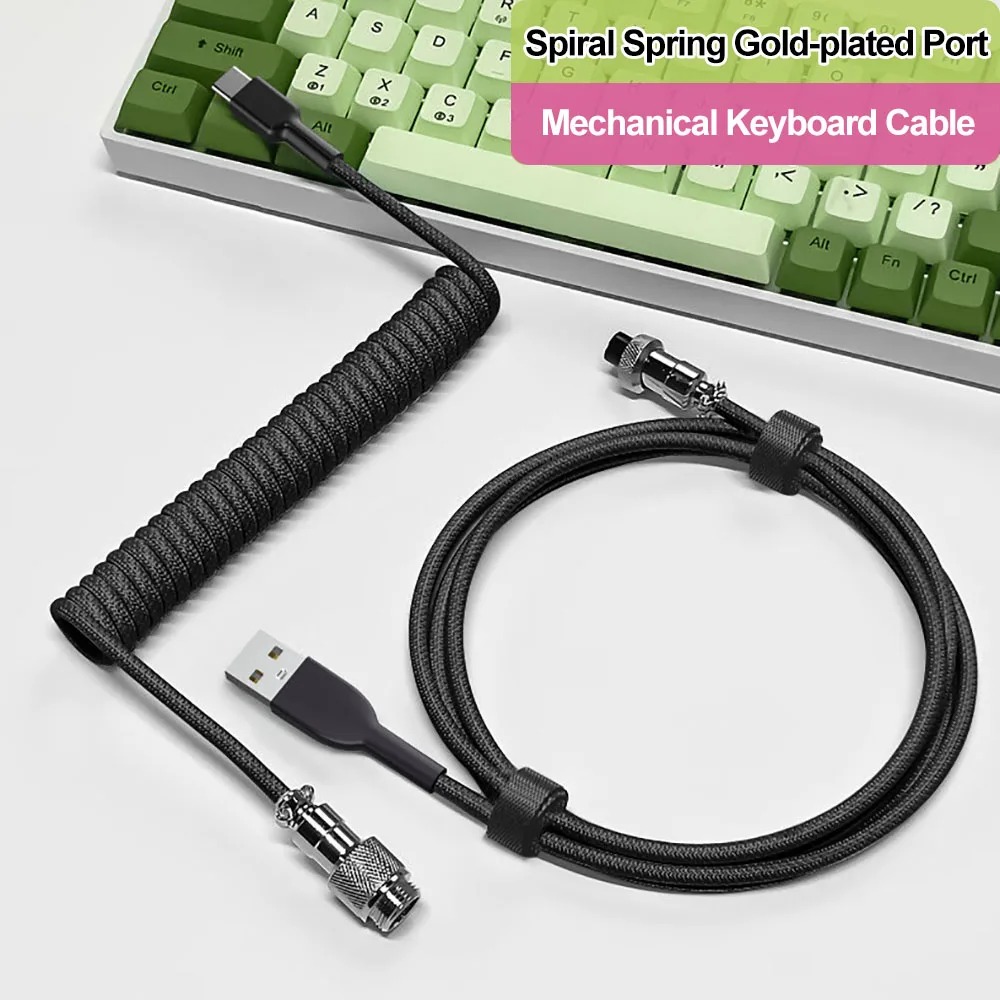 Aviator Coiled Keyboard Cable, - Gaming Keyboard Type C incelemesi ve fiyatı