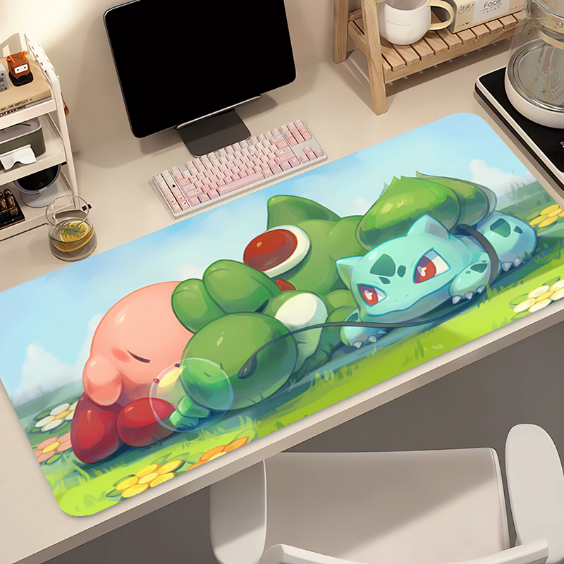 Anime Mouse Pad Pokemon Bulbas - Gaming Keyboard Easy To Clean incelemesi ve fiyatı