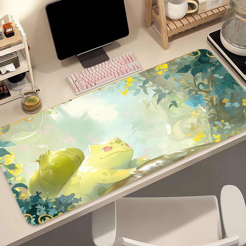 Anime Mouse Pad Pokemon Bulbas - Gaming Keyboard Easy To Clean incelemesi ve fiyatı