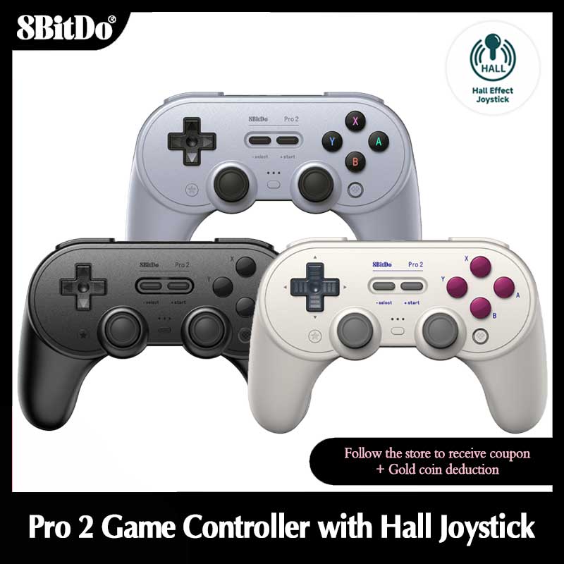 8Bitdo Pro2 Bluetooth Game Con - Gaming Keyboard Hall Effect incelemesi ve fiyatı
