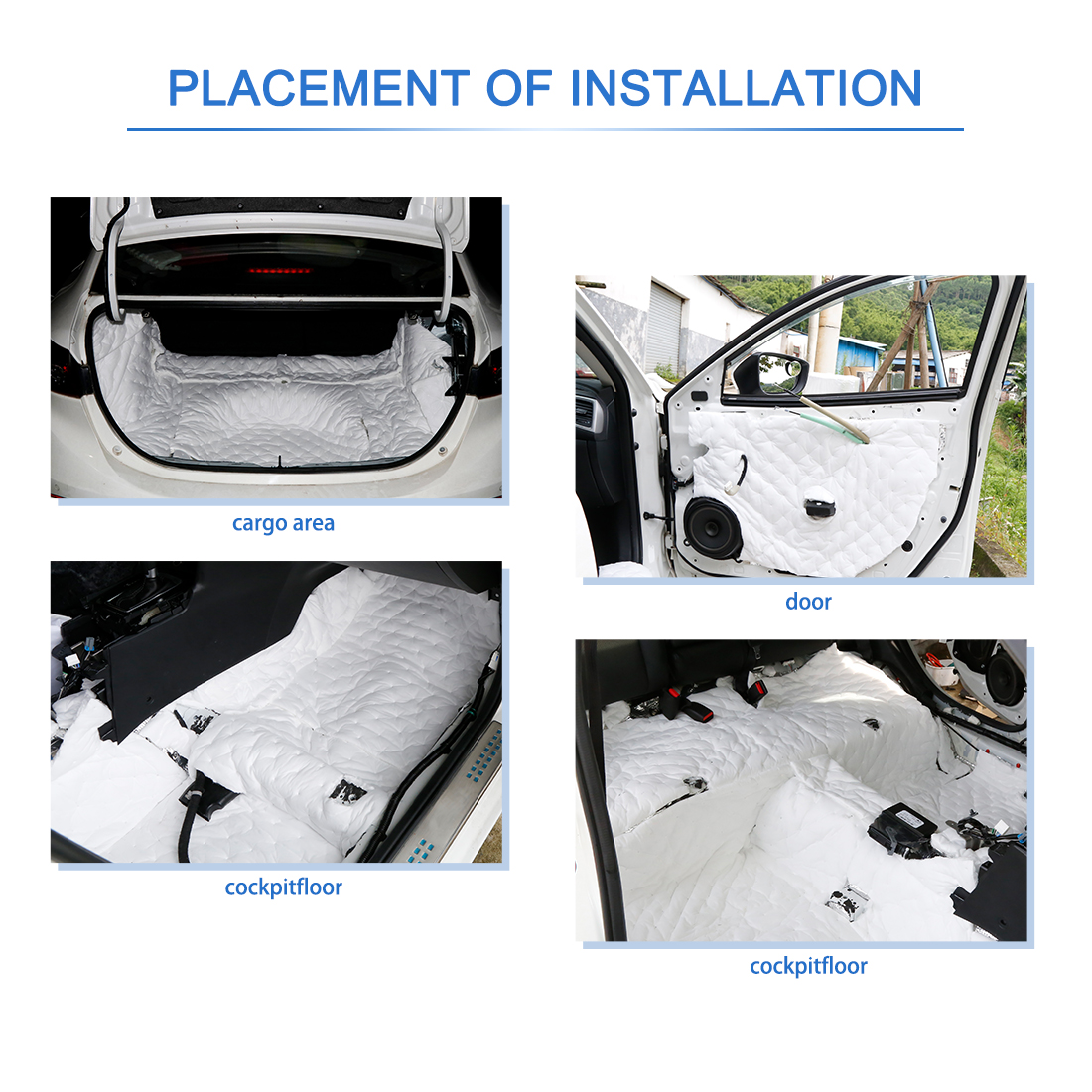 Uxcell 50x80cm Car Audio Stere - Foam Dampener Sheet incelemesi ve fiyatı
