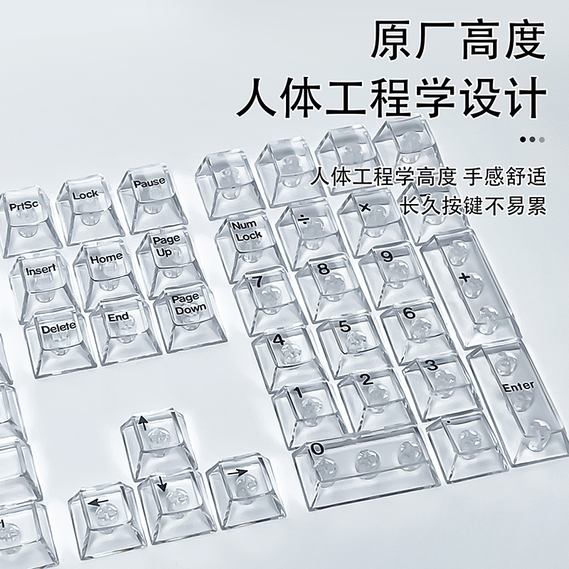 Crystal Transparent Cherry Pro - Keyboard Gaming Transparent incelemesi ve fiyatı