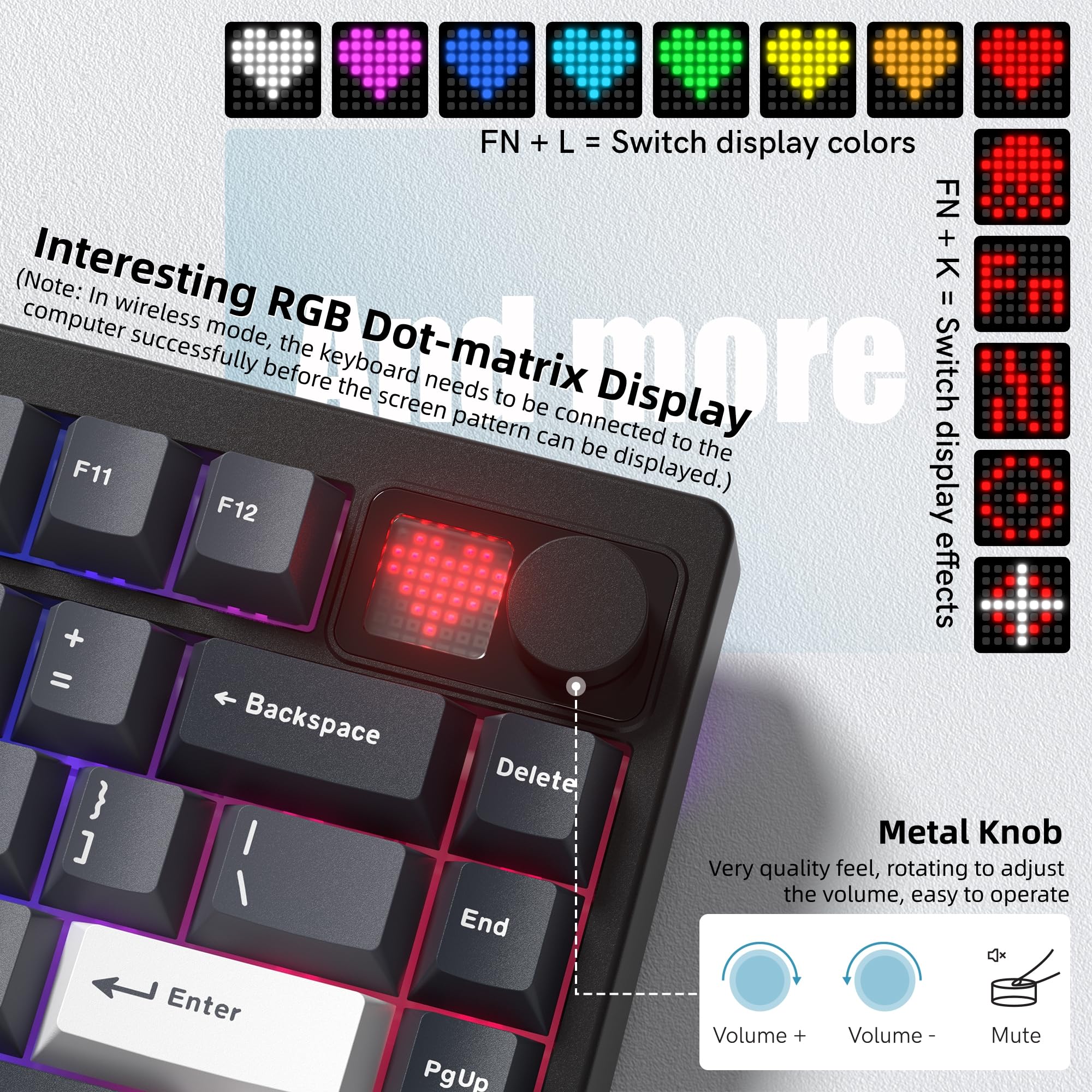Womier MT75 Wireless Mechanica - Gaming Keyboard Thocky incelemesi ve fiyatı