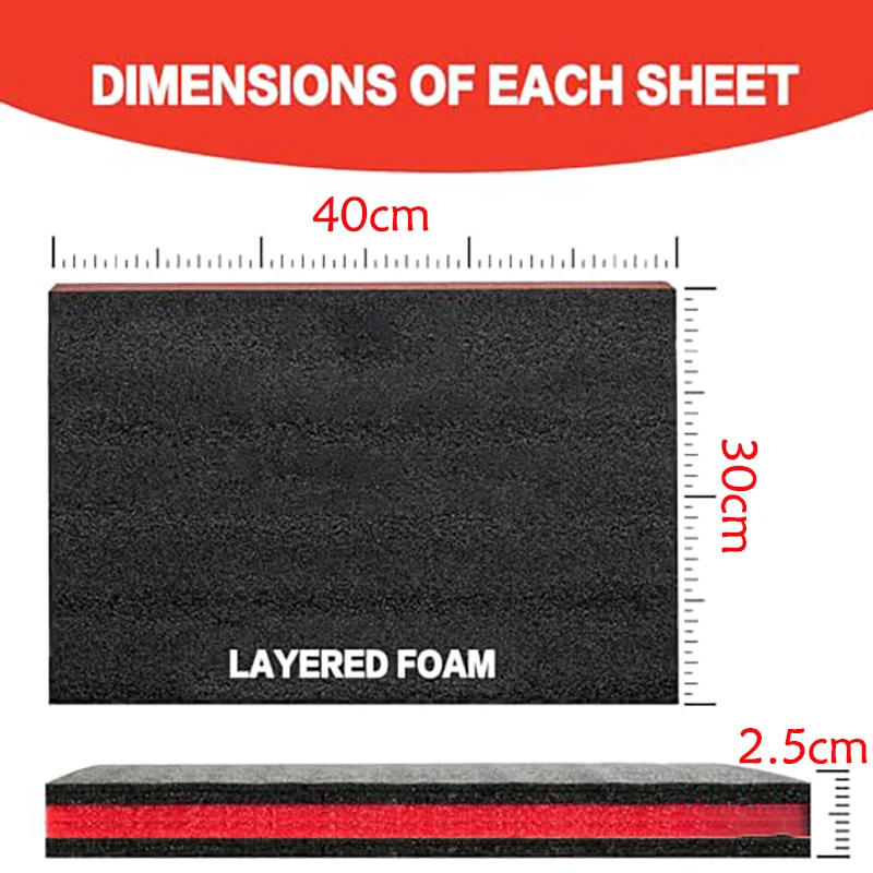 Cut Toolbox Organizer Foam Ins - Pe Foam Sheet incelemesi ve fiyatı