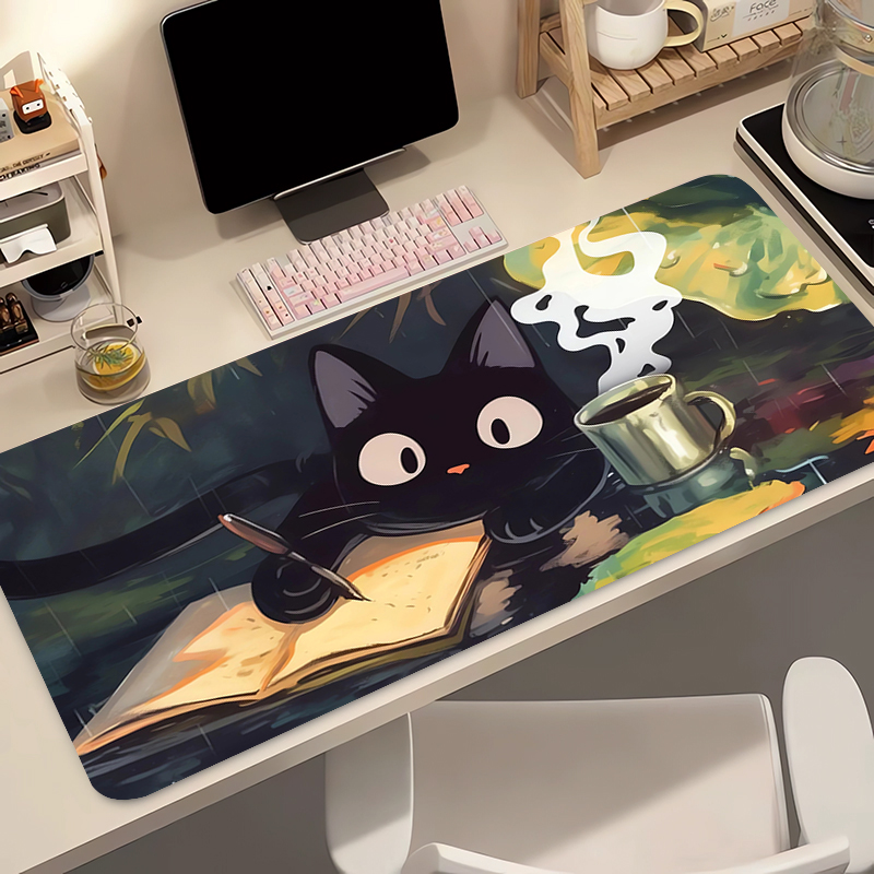 Kawaii Black Cat Silicone Soft - Gaming Keyboard Tactile incelemesi ve fiyatı