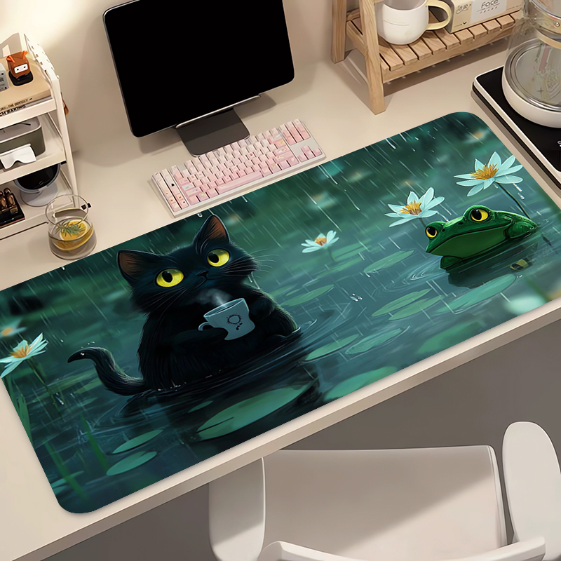 Kawaii Black Cat Silicone Soft - Gaming Keyboard Tactile incelemesi ve fiyatı