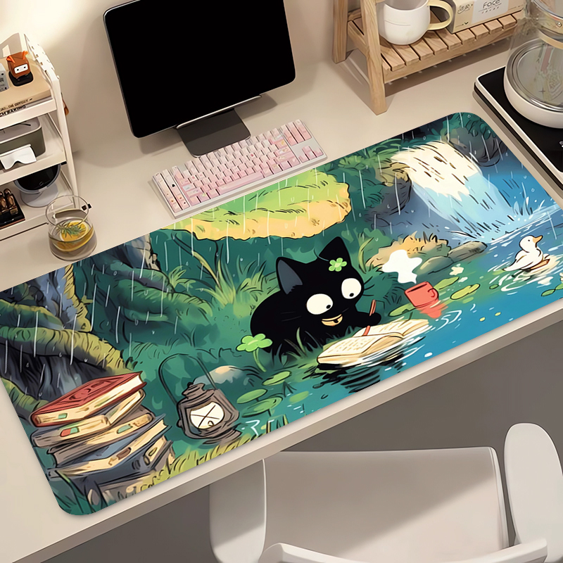 Kawaii Black Cat Silicone Soft - Gaming Keyboard Tactile incelemesi ve fiyatı