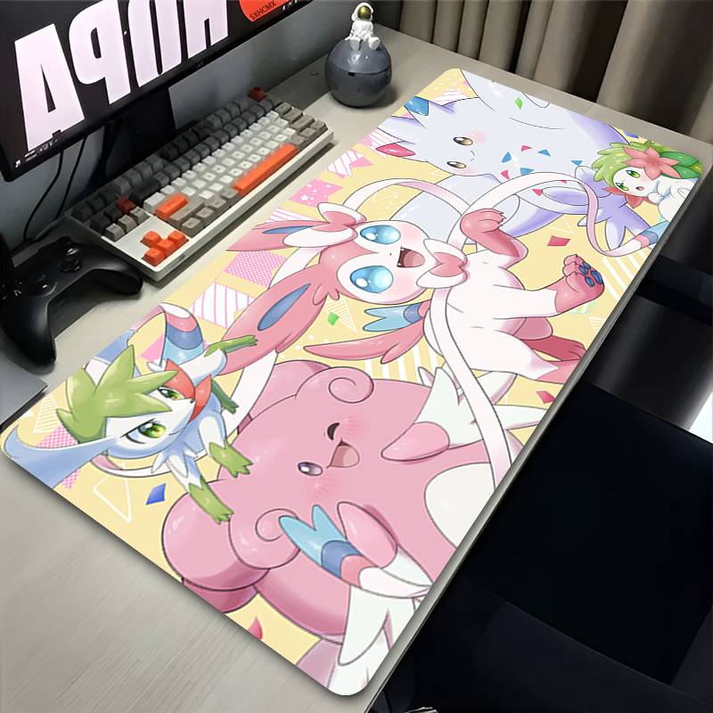 Large Pink Cute Mousepad XXL G - Gaming Keyboard Easy To Clean incelemesi ve fiyatı